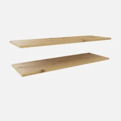 Akcesoria Do Szaf|ADBOX 2 półki do szafy 100 cm dąb artisan