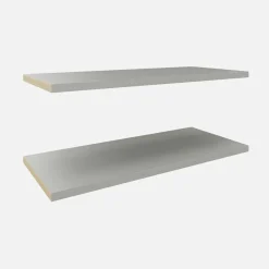 ADBOX 2 półki szare do szafy 75 cm