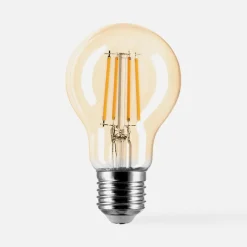 LED-POL Żarówka LED barwa ciepła ORO-AMBER-E27-A60-6W-WW