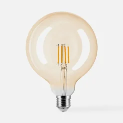 LED-POL Żarówka LED barwa ciepła ORO-AMBER-E27-G125-4W-WW