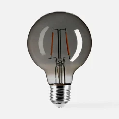 LED-POL Żarówka LED barwa ciepła ORO-SMOKY-E27-G80-2W-WW