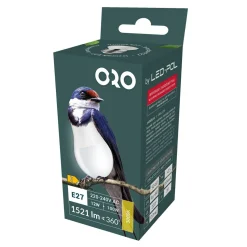 Żarówki Klasyczne|LED-POL Żarówka LED E27 12W barwa ciepła ORO-ATOS-E27-A60-12W-WW