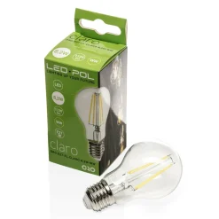Żarówki Klasyczne|LED-POL Żarówka LED E27 8,2W barwa ciepła ORO-E27-FL-CLARO-8,2W-WW