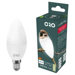 Żarówki Klasyczne|LED-POL Żarówka LED E14 5W barwa neutralna ORO-E14-C37-TOTO-5W