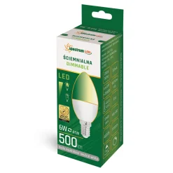 Żarówka LED E14 6W barwa neutralna DIMMABLE SPECTRUM