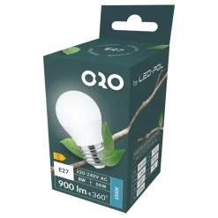 Żarówki Klasyczne|LED-POL Żarówka LED E27 8W barwa zimna ORO-E27-G45-TOTO-8W-CW
