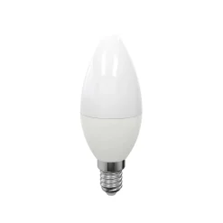 LED-POL Żarówka LED E14 5W barwa zimna ORO-E14-C37-TOTO-5W-CW