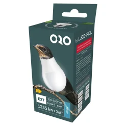 LED-POL Żarówka LED E27 10,5W barwa zimna ORO-ATOS-E27-A60-10,5W-CW