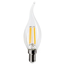 Żarówki Klasyczne|LED-POL Żarówka LED E14 6W ORO-E14-C35-FL-CLARO-FLAMI-6W-DW barwa neutralna