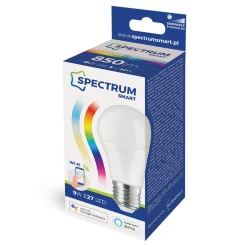 Żarówka LED E27 9W WI-FI RGBW GLS SPECTRUM SMART
