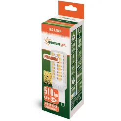 Żarówki Klasyczne| Żarówka LED G9 4,5W barwa ciepła SMD SPECTRUM