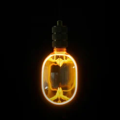 Żarówki Klasyczne|inny Żarówka LED O100 SERIA ZERO E27 4W AMBER barwa ciepła SZ61039