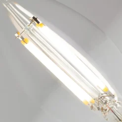 LED-POL Żarówka ozdobna LED E14 4W barwa neutralna ORO-E14-C35-FL-CLARO-FLAMI-4W