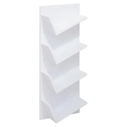 Półki| Asymetryczna półka VERSA biała