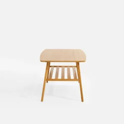 Stoliki Kawowe|inny Ława drewniana z półką PENTE