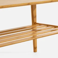 Stoliki Kawowe|inny Ława drewniana z półką PENTE