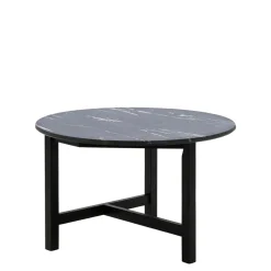 Ława okrągła czarna SAFI