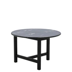 Ława okrągła czarna SAFI