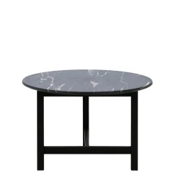 Ława okrągła czarna SAFI