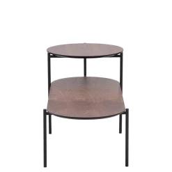 Ława owalna z 2 blatami EXFURNI