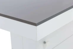 Stoliki Kawowe| Ława rozkładana MATERA LUX połysk szara / biała