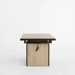 Ławostoły|Stoliki Kawowe|inny Ława rozkładana OPAL II DUO dąb san marino/czarny