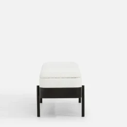 Ławki|inny Ława tapicerowana biała INIDEX