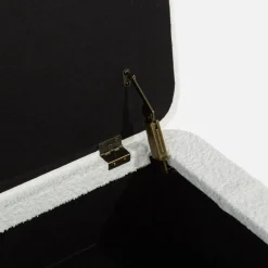 Ławki|inny Ława tapicerowana biała INIDEX