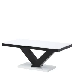 Ława VICTORIA MINI połysk czarna / biała