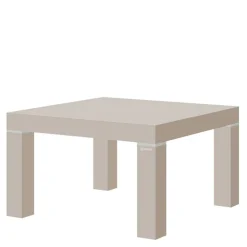 Ława z połyskiem CAPPUCINO 80 cm