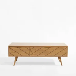 Stoliki Kawowe|inny Ława z szufladami w jodełkę ESTIMA