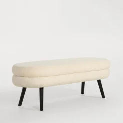 Ławki|inny Ławka boucle beżowa TINSELO