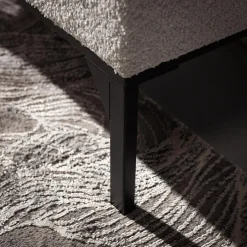 inny Ławka tapicerowana jasnoszara IZORVE