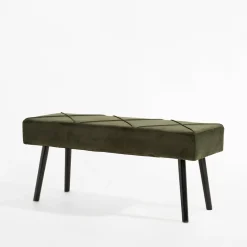 Ławki|inny Ławka welurowa zielona KASKADE