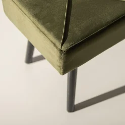 Ławki|inny Ławka welurowa zielona KASKADE
