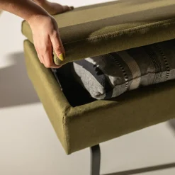 inny Ławka ze schowkiem zielona KUSHY