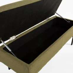 inny Ławka ze schowkiem zielona KUSHY