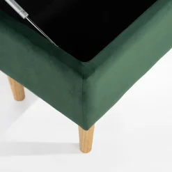 Ławki| Ławka ze schowkiem zielony KAVENTO