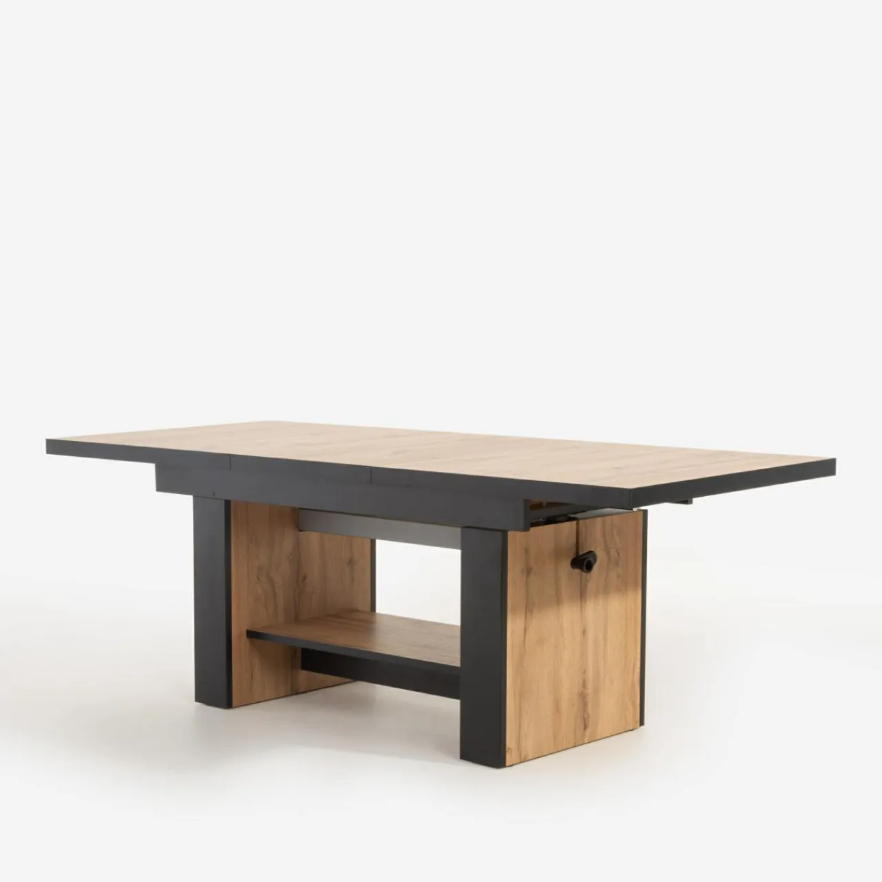 Ławostoły|Stoliki Kawowe|inny Ławostół OPAL II DUO KOLOR dąb wotan/czarny