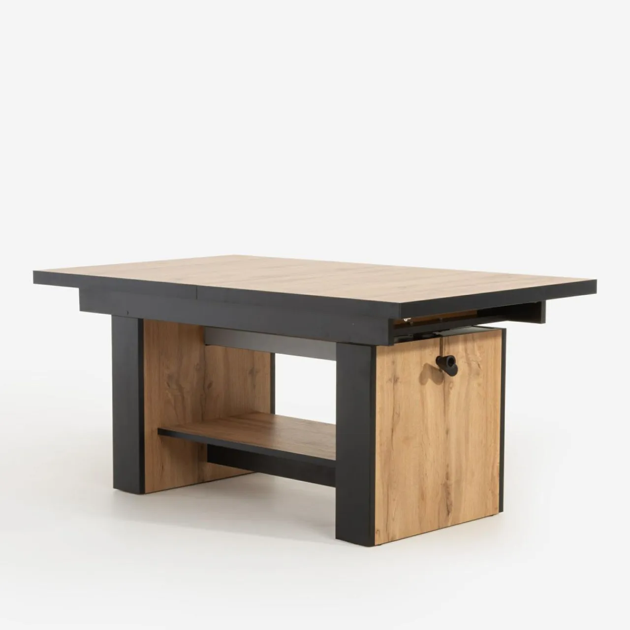 Ławostoły|Stoliki Kawowe|inny Ławostół OPAL II DUO KOLOR dąb wotan/czarny