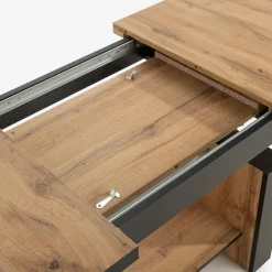 Ławostoły|Stoliki Kawowe|inny Ławostół OPAL II DUO KOLOR dąb wotan/czarny