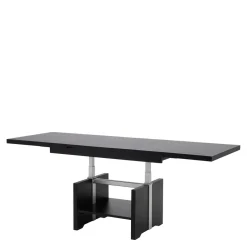 Ławostół rozkładany czarny PANEVO