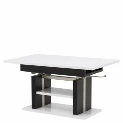 Ławostół z białą półką DIOR