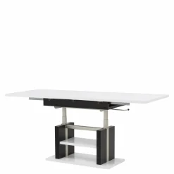 Ławostół z białą półką DIOR