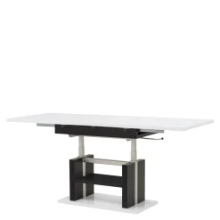 Ławostoły|Stoliki Kawowe| Ławostół z czarną półką DIOR