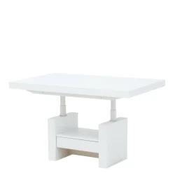 Ławostół z szufladą AVERSA LUX połysk biały