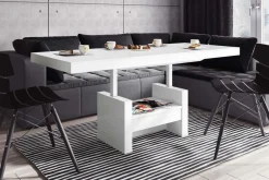 Ławostół z szufladą AVERSA LUX MAT biały