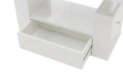 Ławostoły|Stoliki Kawowe| Ławostół z szufladą MALAGA MAT biały