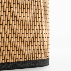 inny Bambusowy kosz do przechowywania czarny