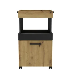 Barki|FORTE Barek na kółkach HOME BAR dąb artisan